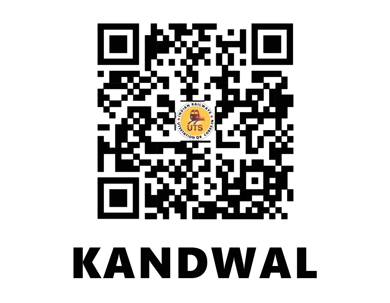 UTS QR Code for KANDWAL - KAWL (NR - HIMACHAL PRADESH)